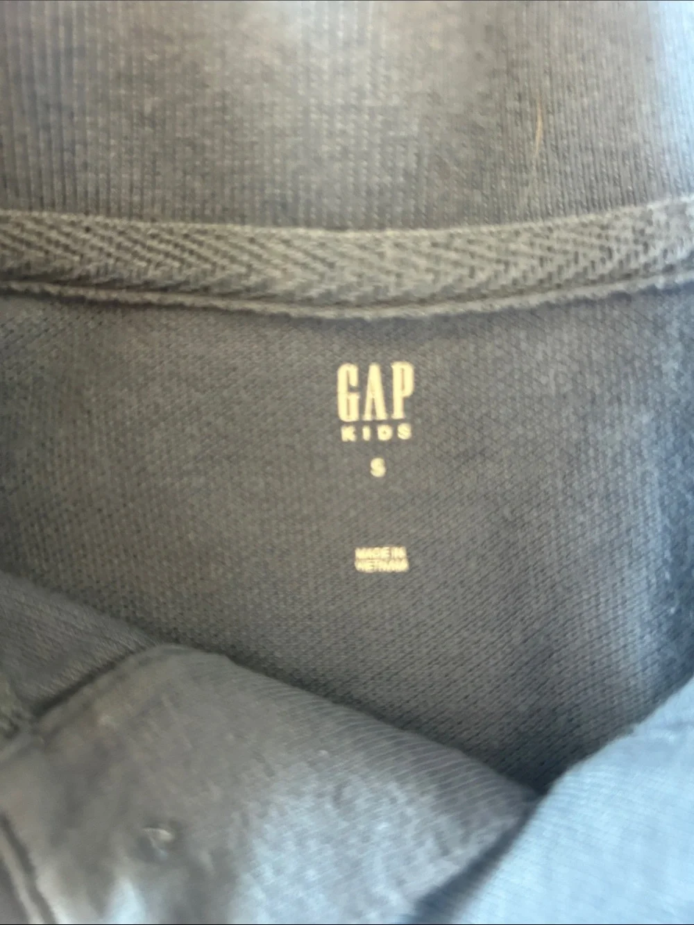 GAP Light Blue Short Sleeve Polo for Kids